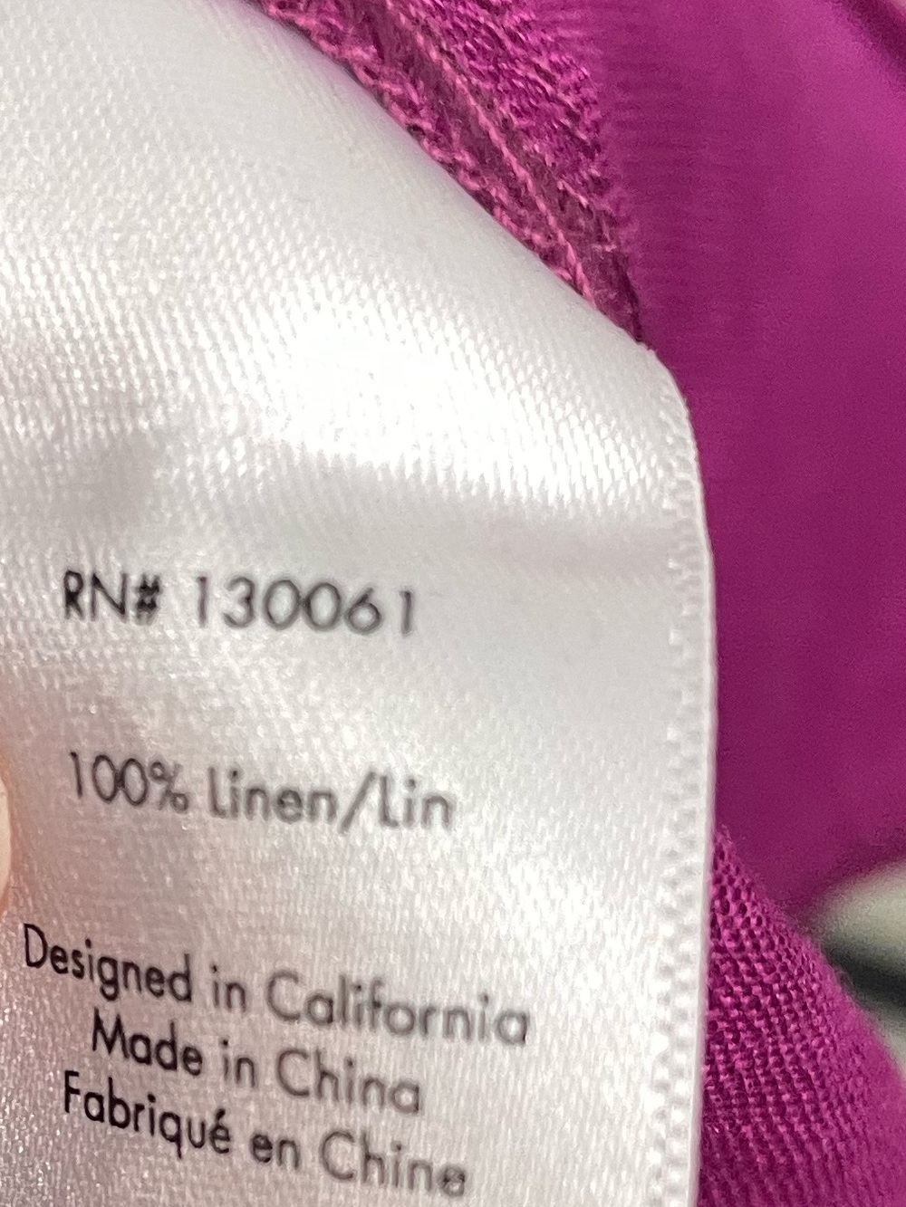 NEW L Space Rio Short In Berry Linen Size Small Beach Vacation Resort.  1 - Picture 8 of 10